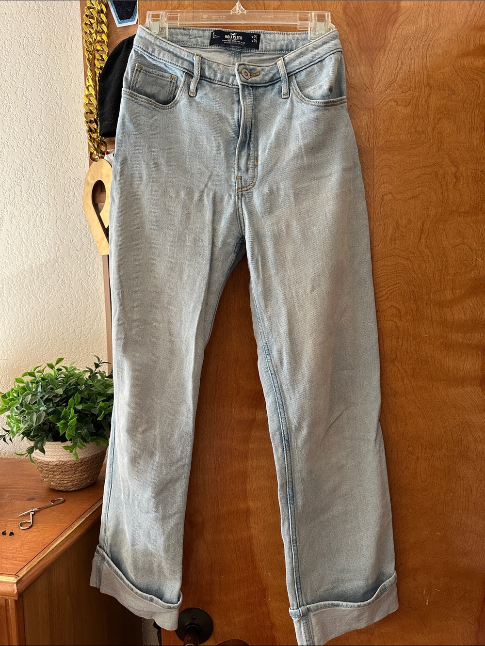 Hollister Light Blue Boyfriend Jeans
